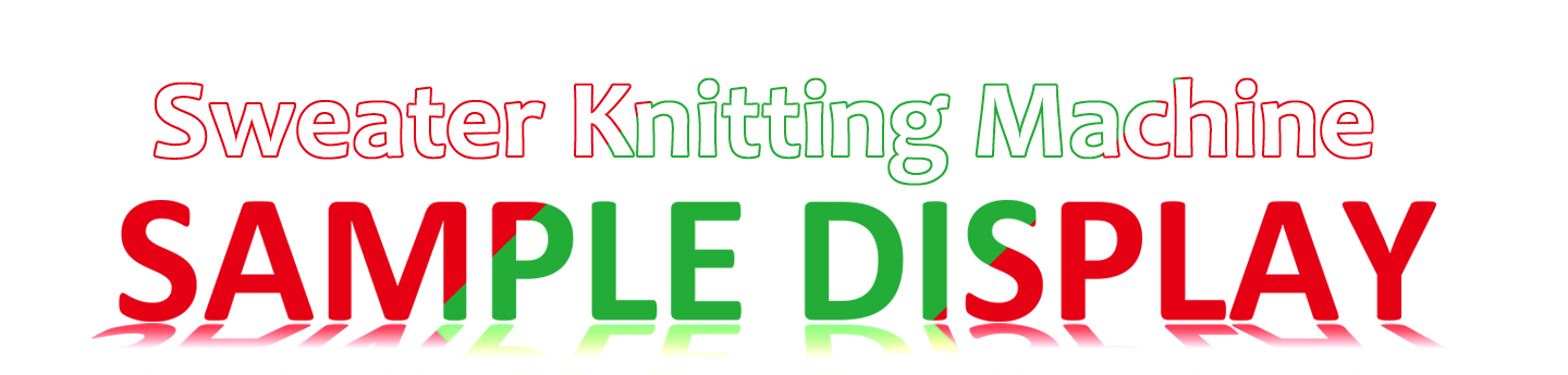 sweater knitting machine