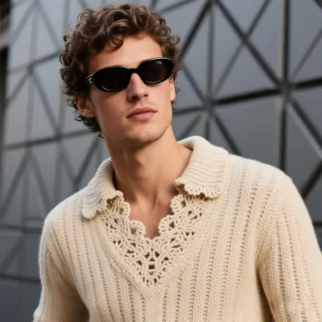 Best Men's Sweater For Computerized Flat Knitting Machine