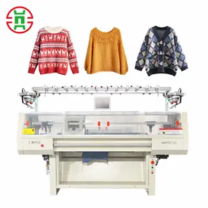 80 Inch Three System GE Computerized Flat Knitting Machine