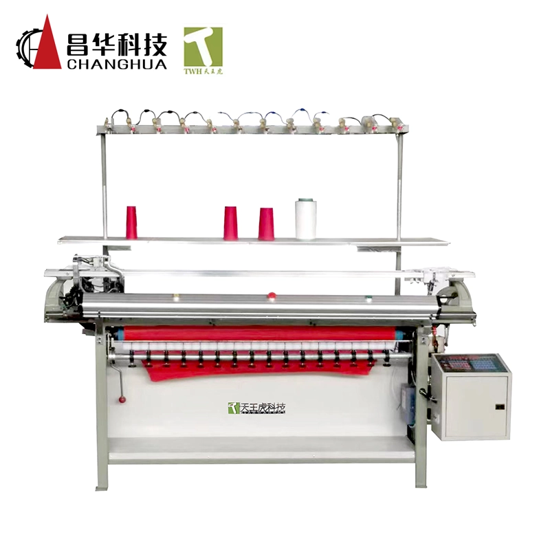Semi Automatic Flat Knitting Machine