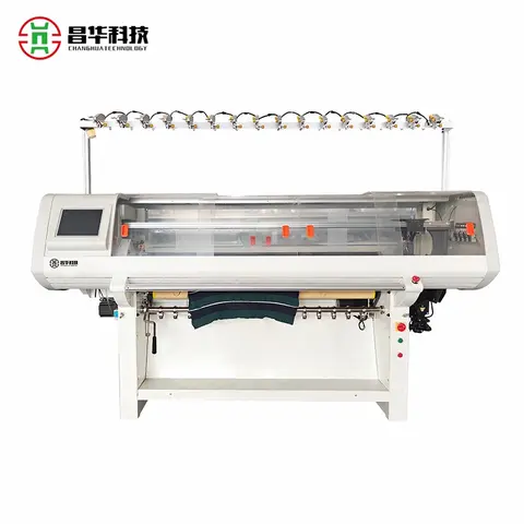 68 Inch Double System Collar Knitting Machine 