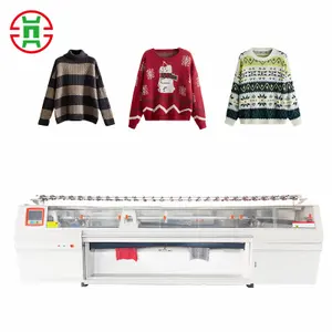 120 Inch 2+2 System Computerized Flat Knitting Machine