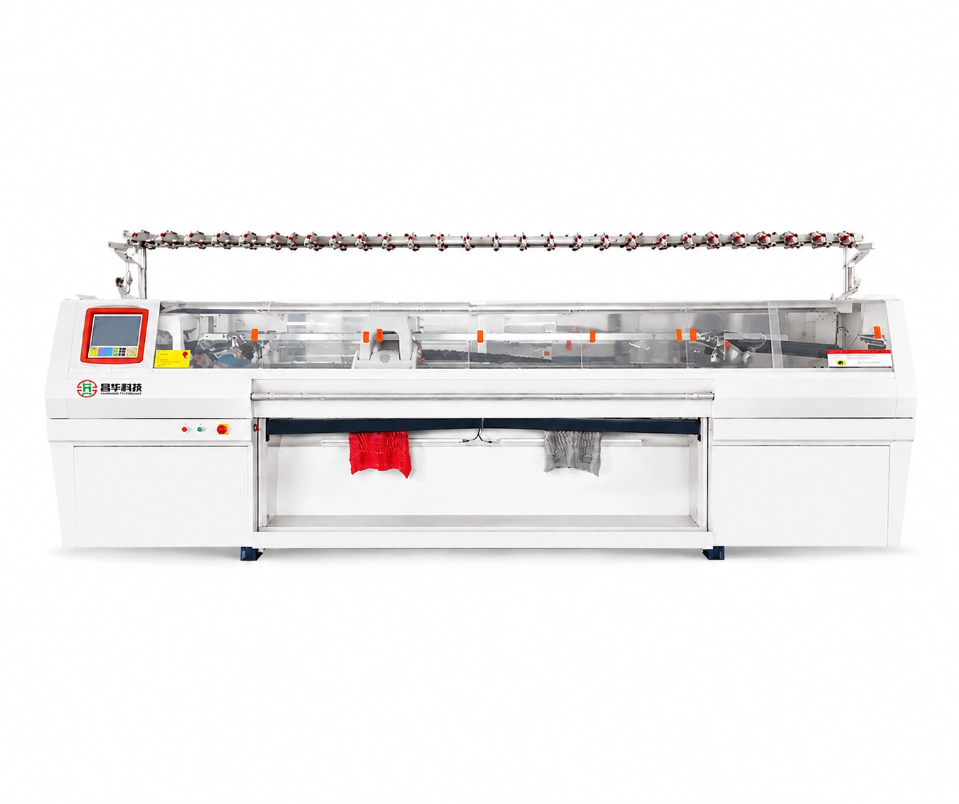 80-Inch-2-2-System-Computerized-Sweater-Flat-Knitting-Machine-Changhua