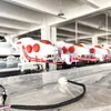 100 Inch 3+3 System Computerized Blanket Flat Knitting Machine